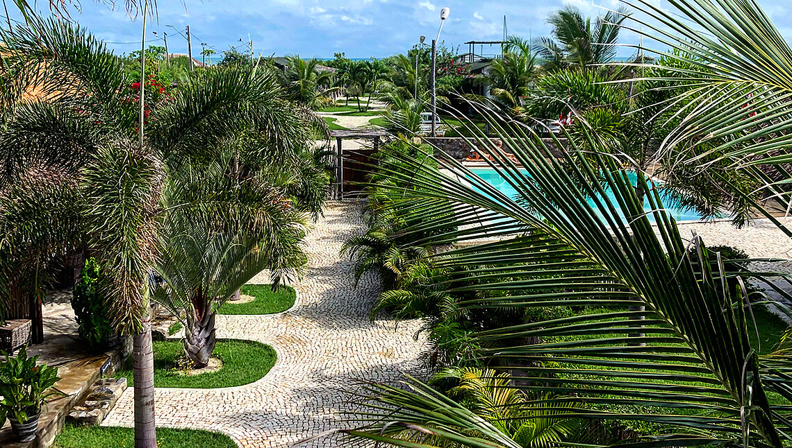 Pousada Maré Alta Parajuru Brazil - accommodation at Kiteboarding Club beach
