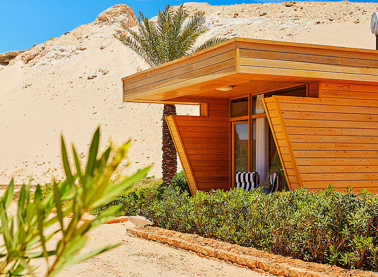 Dakhla Club Hotel Bungalow - KBC Dakhla Lagune Kitesurf Center Marokko