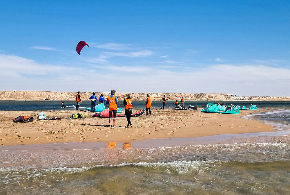 Witte Duin Dakhla Marokko - KBC Kitesurf Center Reisbestemming Watersport