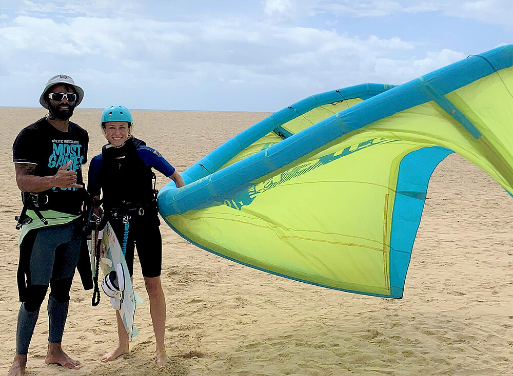 Sal Surf Hub kiteboarding club - learn kitesurfing and surfing in Sal, Cape Verde
