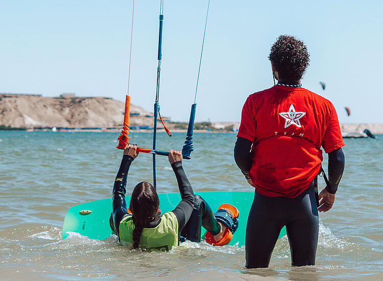 Kite Course Dakhla Lagoon - KBC New Spirit Kitesurfing School Morocco