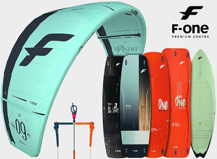 Kitesurf Equipment Verhuur F-ONE Kiteboarding Uitrusting Watersport
