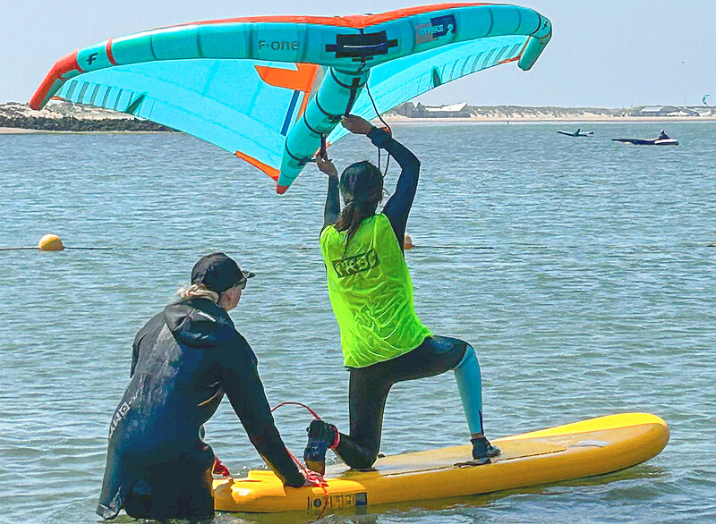 Wingfoil Kamp Kiteboarding Club Brouwersdam - Beginner Gevorderd Nederland