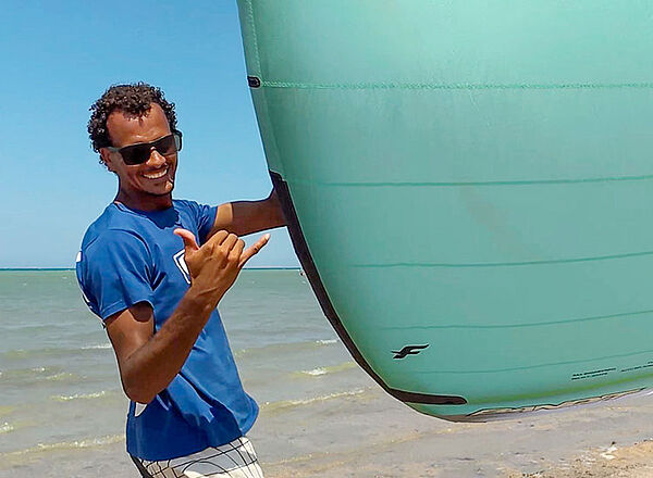 Privéstrand KBC El Gouna Kitesurfen Egypte Rode Zee Exclusief