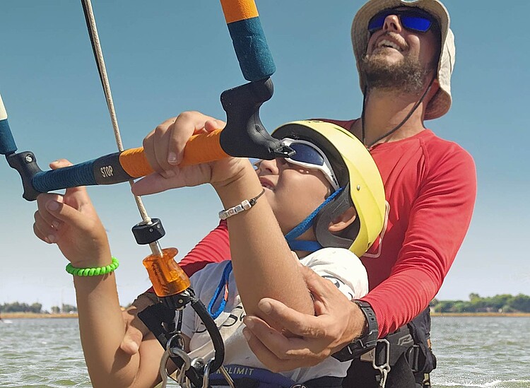 KBC Sicily Kitesurf school Private training