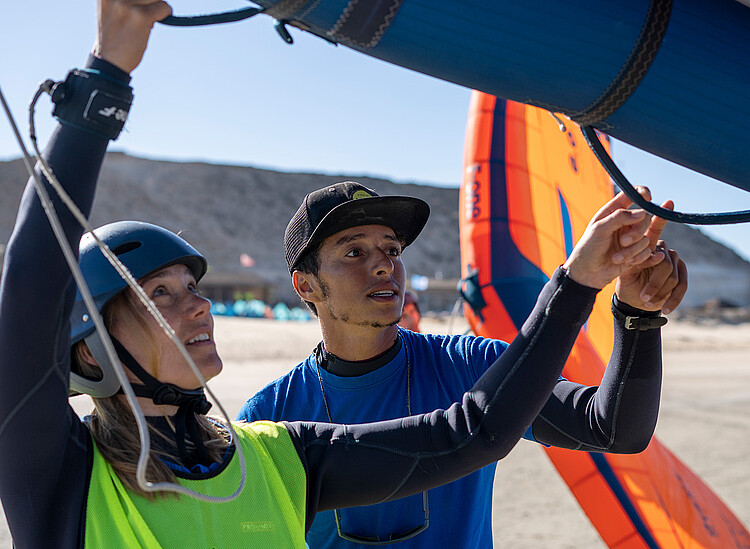 Wingfoil Event Dakhla Marokko - KBC Kitesurf Center Professionele School
