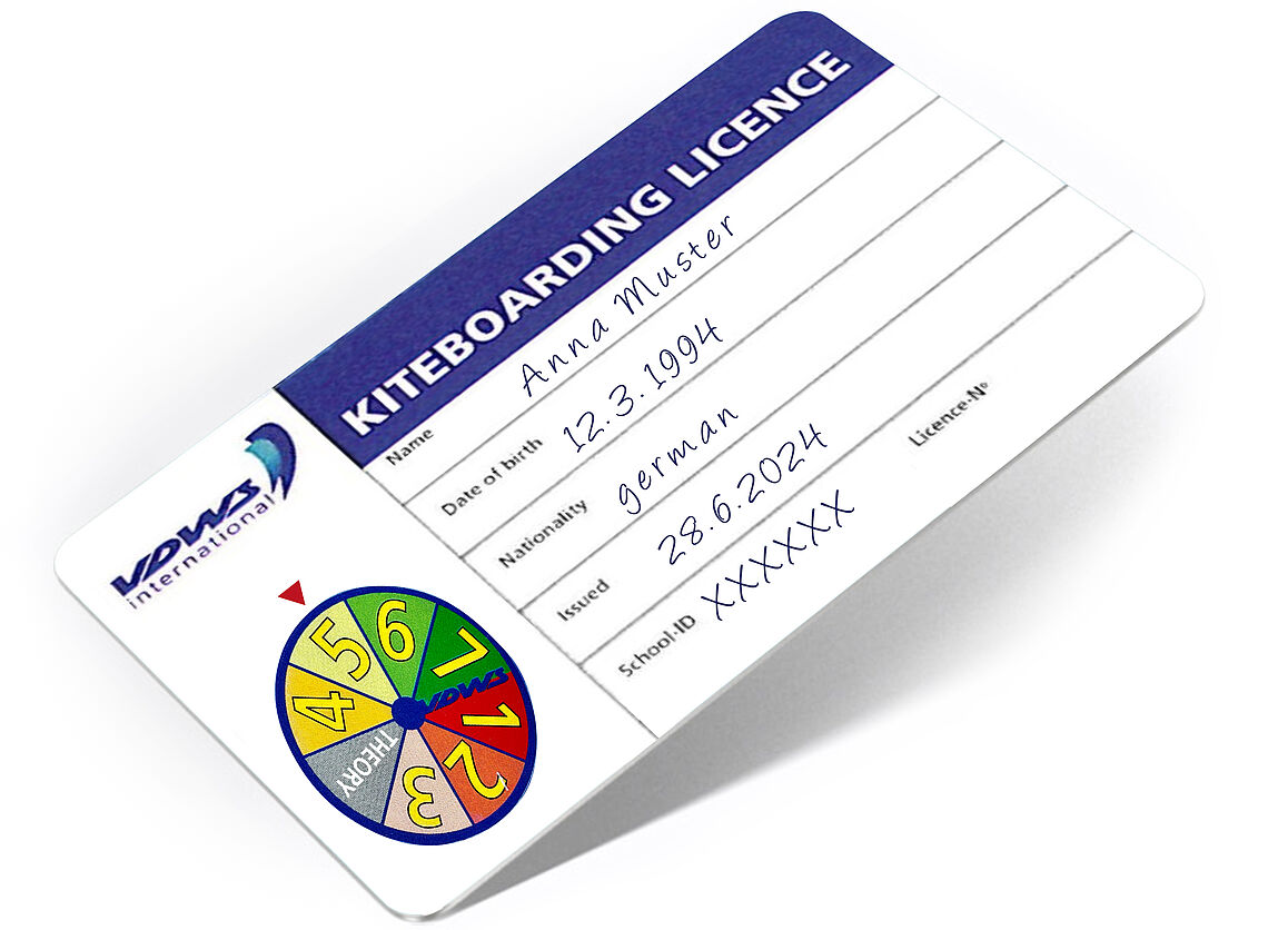 VDWS Kitesurf Lizenz Wassersport Ausbildung