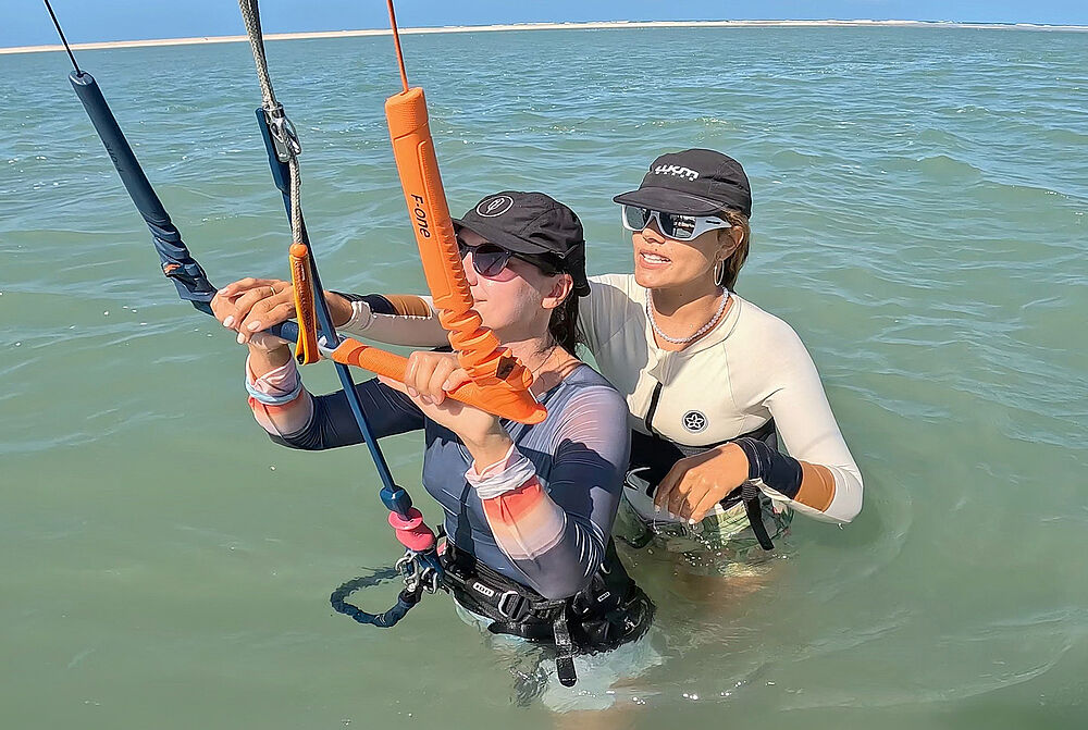 Kitesurf Schule Brasilien am KBC Parajuru