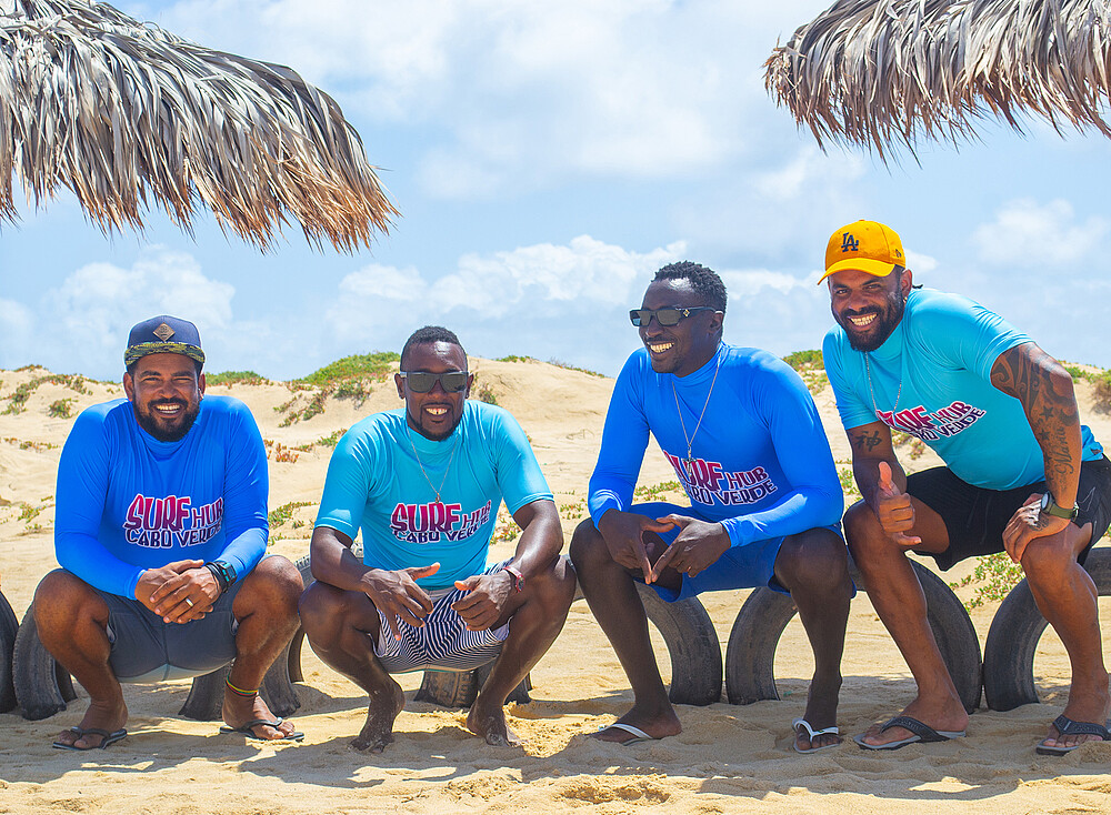 Sal Surf Hub kitesurfing center Cape Verde - watersports school for beginners and pros