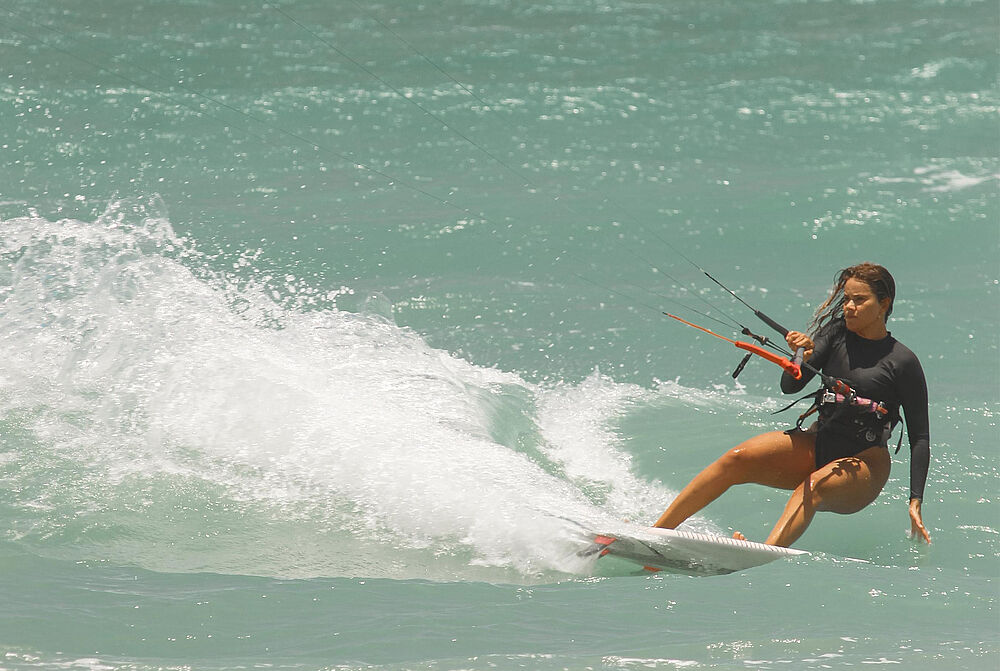 Kitesurfen in Brasilien in Parajuru am KBC