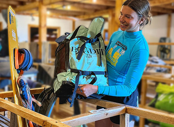 Kitesurf Materiaal Opslag El Gouna KBC Egypte Equipment Service