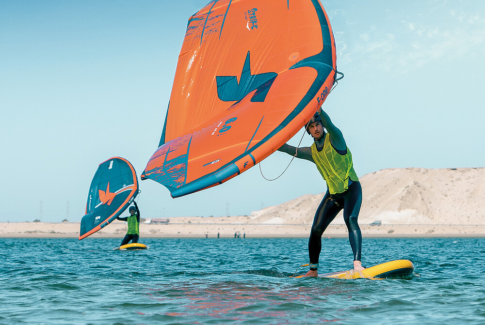 Wingfoil School Dakhla IKO - KBC Kitesurf Center Marokko Watersport