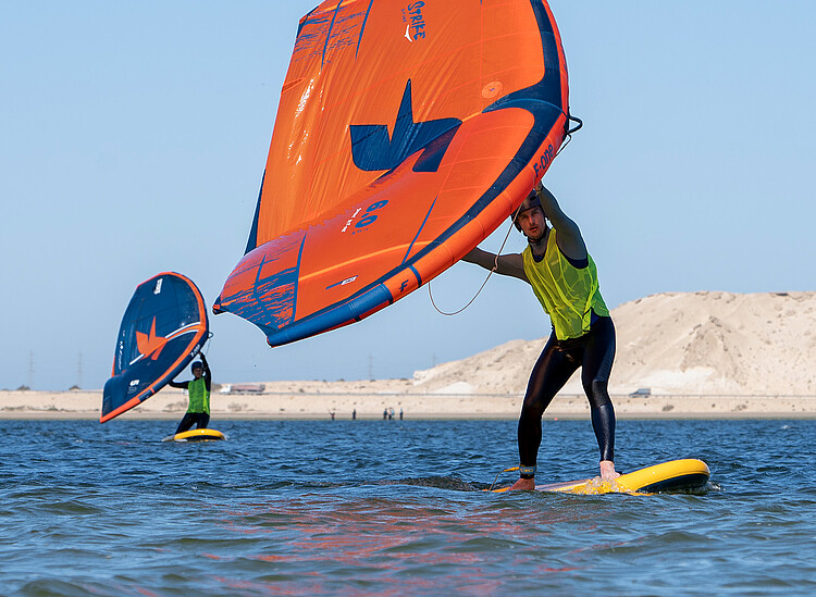 Privé Wingfoil Training Kiteboarding Club Dakhla Marokko