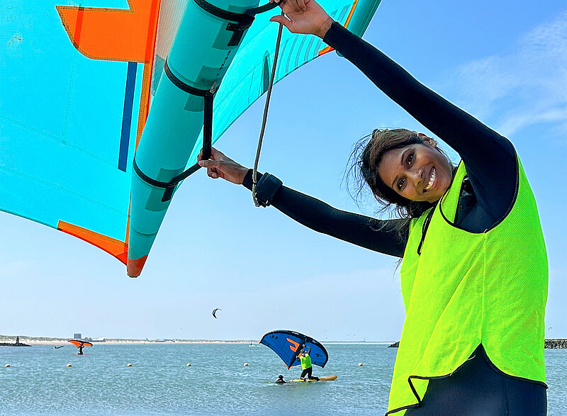 Wingfoil Privélessen KBC Brouwersdam - Individuele Training Nederland