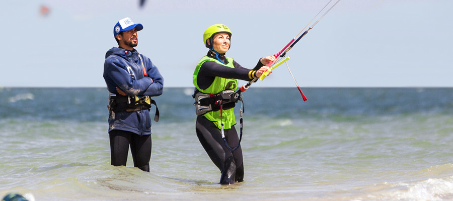 Kitesurf private training at Kiteboarding Club Brouwersdam