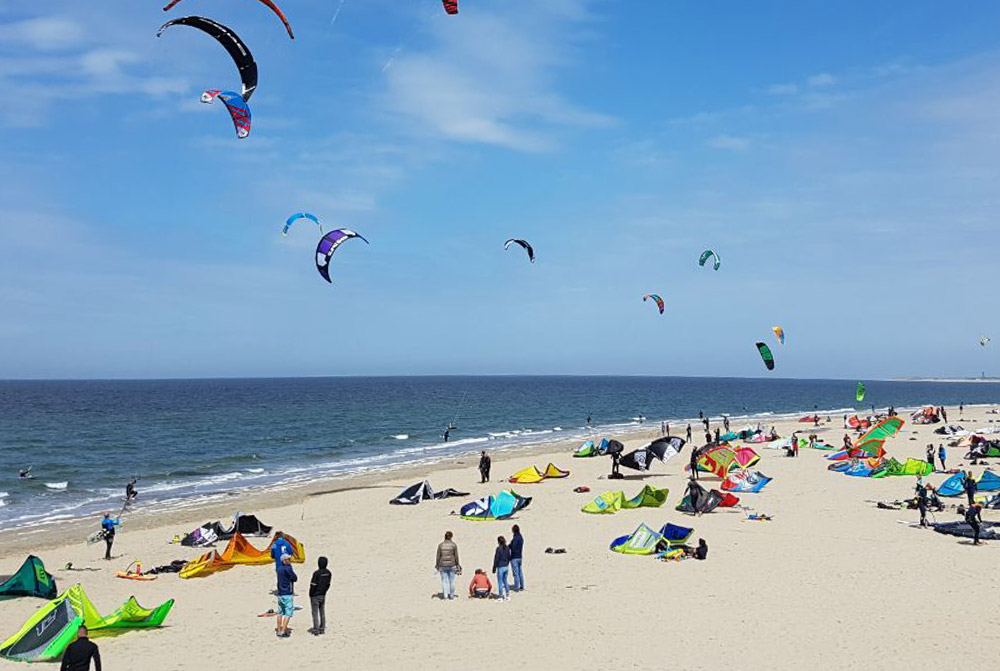 Kitesurf strand Brouwersdam Nederlandse Noordzee - KBC Nederland Spot