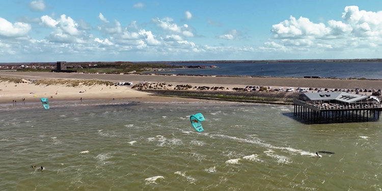 Kindercursussen bij KBC Brouwersdam aan de Noordzee