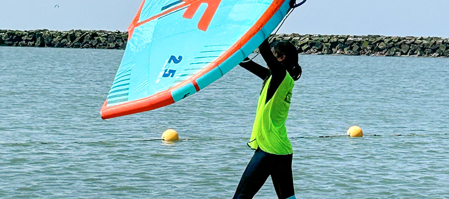 Learn Wingfoil KBC F-ONE Equipment - Kiteboarding Club Brouwersdam