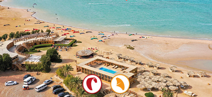 KBC El Gouna Kiteschool - Kitesurfen Wingfoilen Rode Zee Egypte