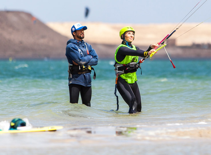 Beginnerstraining bij KBC Dakhla