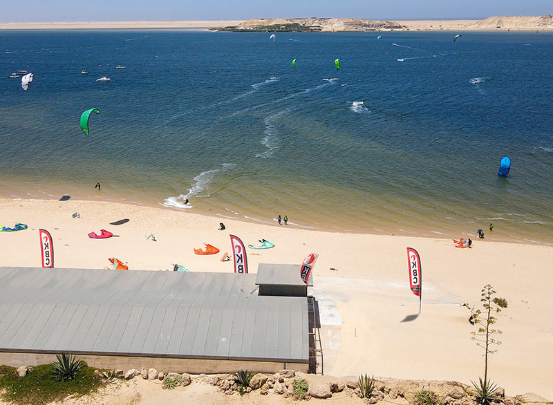 Kitesurf Wingfoil Dakhla Lagoon Boeken KBC Marokko Watersport