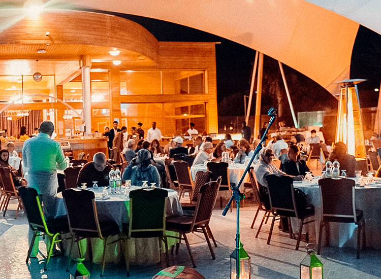 Restaurants aan de Dakhla Lagune - KBC Dakhla Lagune