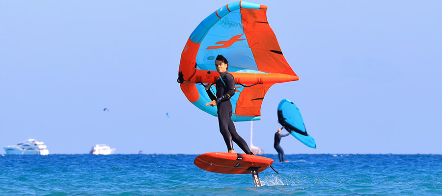 Wingfoil School El Gouna - Kiteboarding Club El Gouna Red Sea Egypt