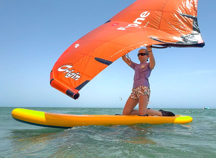 Wingfoil Cursussen Kinderen KBC El Gouna - Watersport Egypte Rode Zee