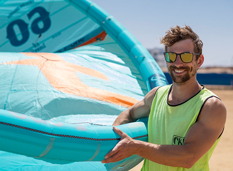 Kitesurf voucher last-minute cadeau-idee voor kiteboarding watersport