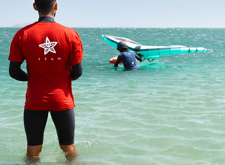 Wingfoil Course Dakhla OASIS212 - Kiteboarding Club New Spirit Dakhla Morocco