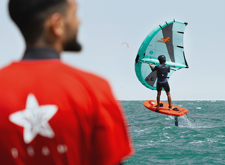 Wingfoil Private Training Dakhla - New Spirit Dakhla Kiteboarding Center Morocco