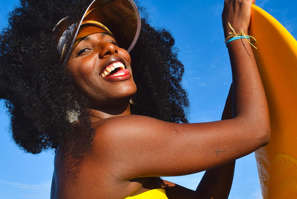 Kitesurfing girls at KBC Parajuru Brazil - kiteboarding at dream beach