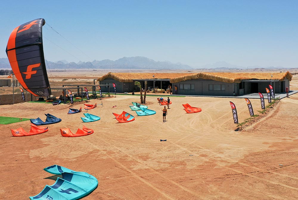 Estação Kitesurf Ras Soma SomaBay Mar Vermelho Desportos Aquáticos