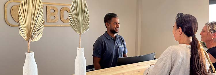 Kite center and wingfoil station at KBC Ras Soma in Somabay