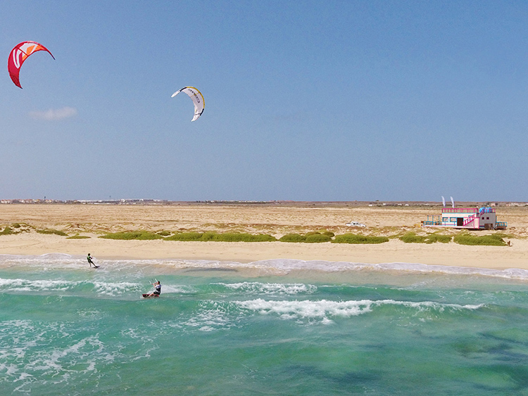 Kite school KBC Sal Cape Verde - Learn kitesurfing at tropical destination