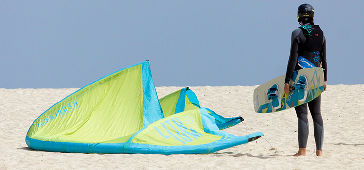 KBC kitesurf center Sal kite rental - rent kitesurfing equipment in Cape Verde