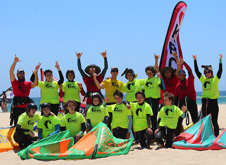 KBC Evento Kitesurf Tarifa Espanha Kiteboarding Club Andaluzia