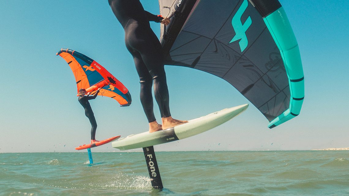 F-ONE Wingfoil School Duitsland wereldwijd KBC Kitesurfen Watersport