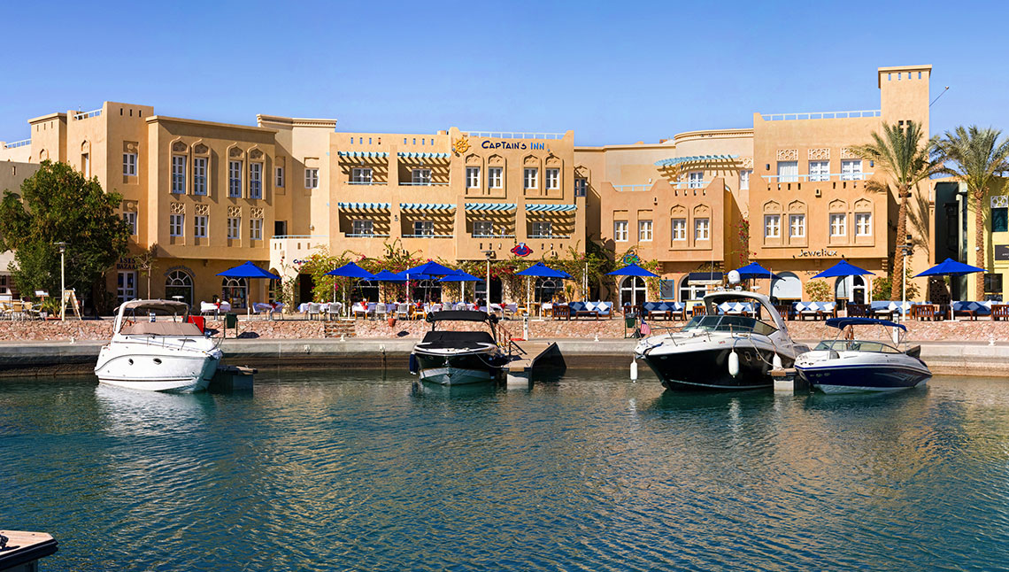 Captains Inn El Gouna Egypte - Kitesurfing Hotel Accommodatie