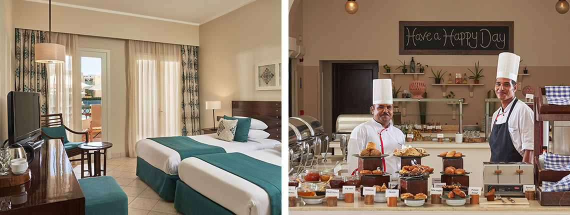 Mosaique Hotel El Gouna - Kiteboarding Accommodatie Egypte