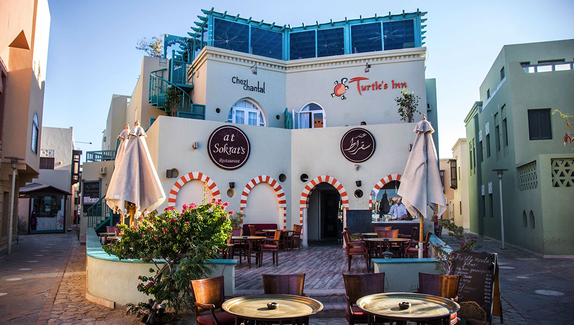 Turtles Inn El Gouna Egypte - Kiteboarding Hotel Rode Zee