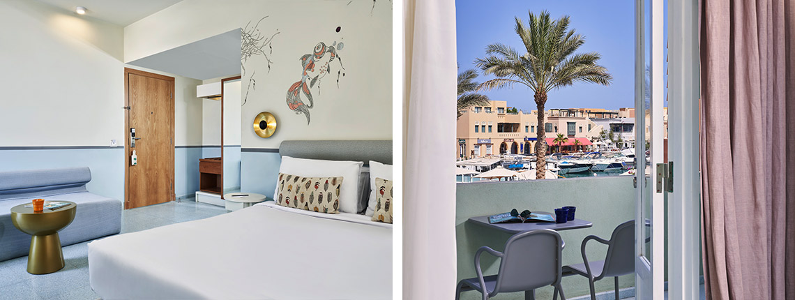 Turtles Inn El Gouna - Kitesurfing Hotel Egypte Accommodatie