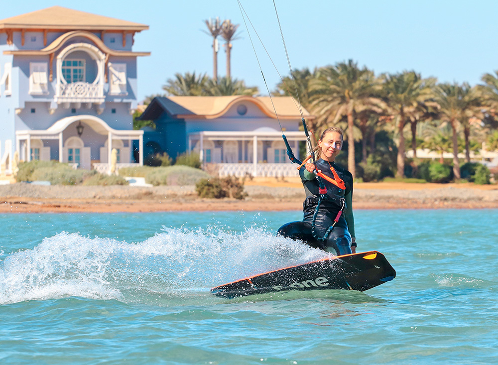 Kitesurf Paradijs KBC El Gouna - Kiteboarding Egypte Bestemming