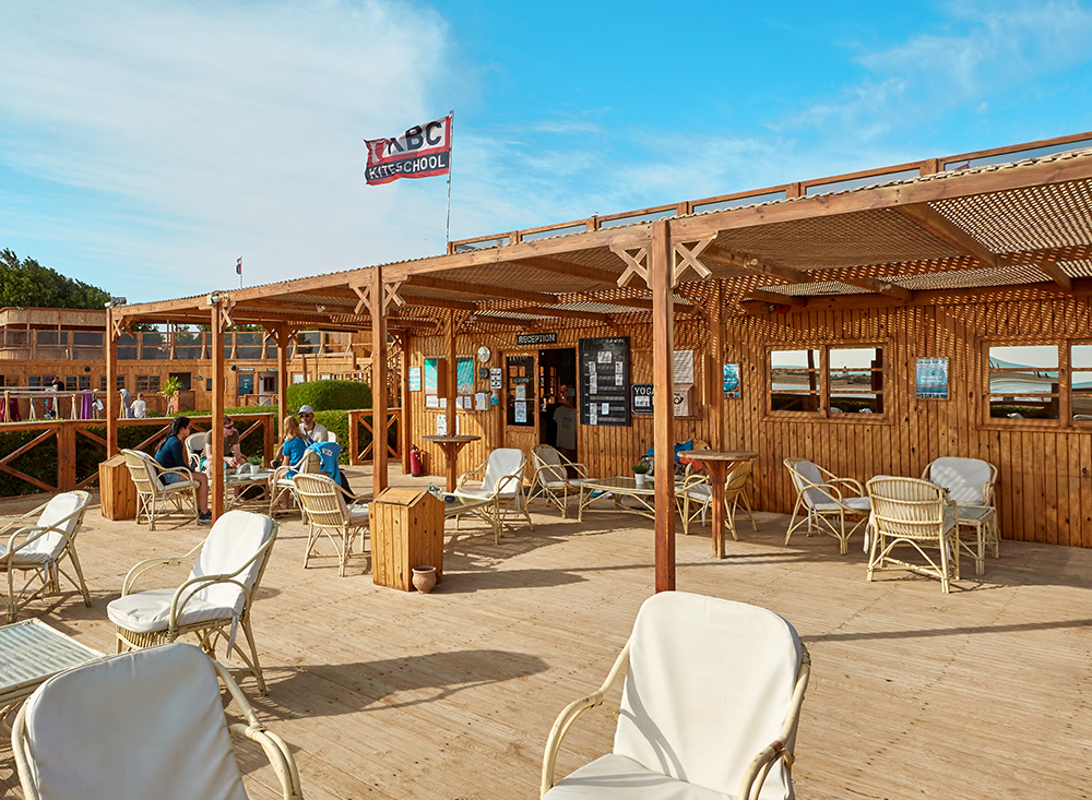 Zonneterras KBC El Gouna - Kitesurfen Egypte ontspanning